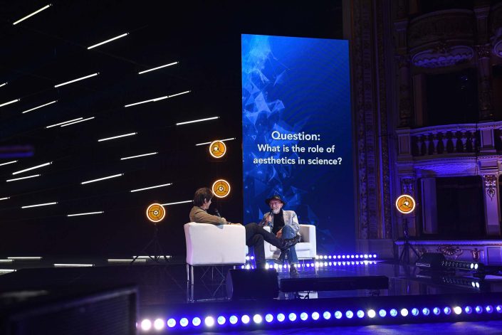 Brian Cox and Kip Thorne debate in Bratislava
